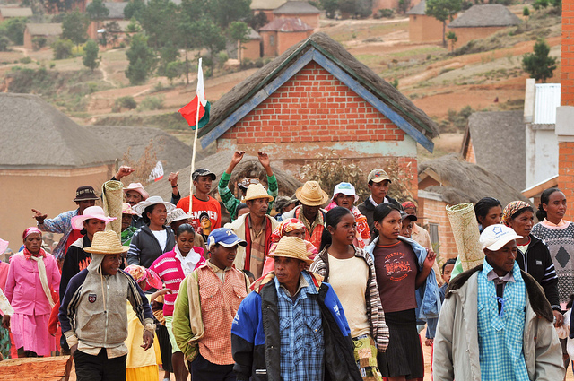 Villageois de Madagascar